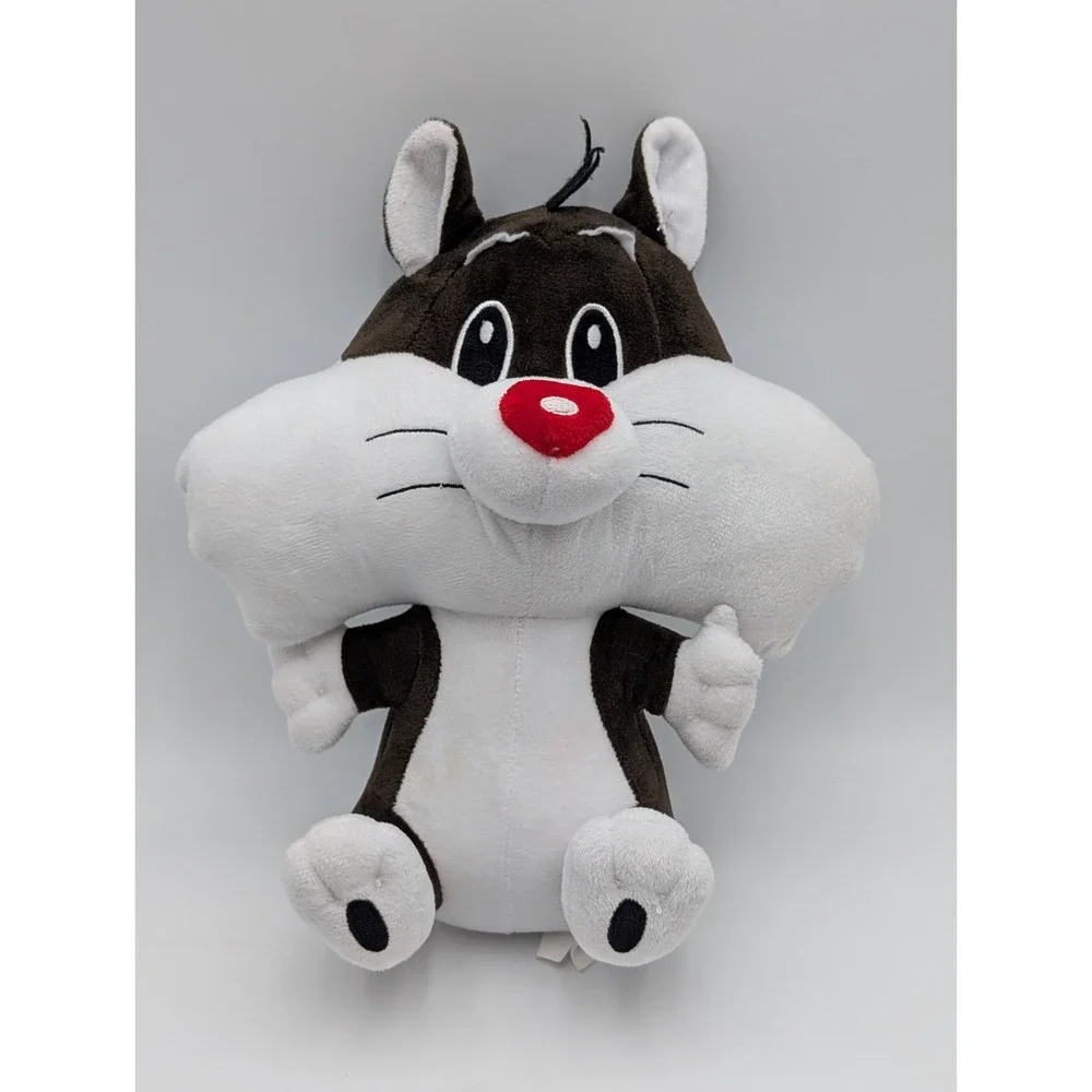 Six Flags Looney Tunes Sylvester Cat Plush 11 Inch 2022‎ Stuffed Animal Toy